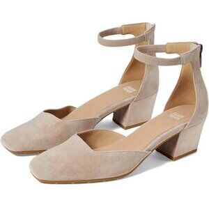 Eileen Fisher Veery Suede Pump Heel Women’s Size 10 Square Toe